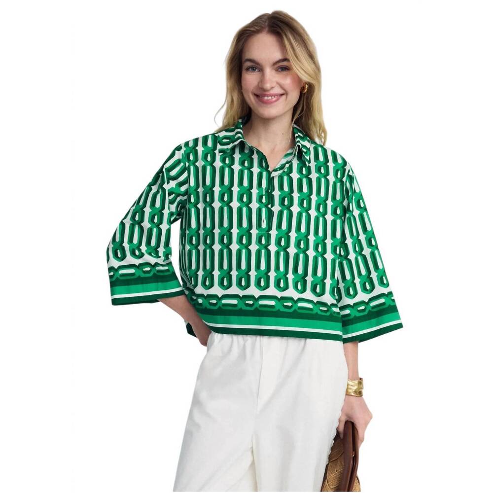 NEW CARA CARA erica shirt in martin geo